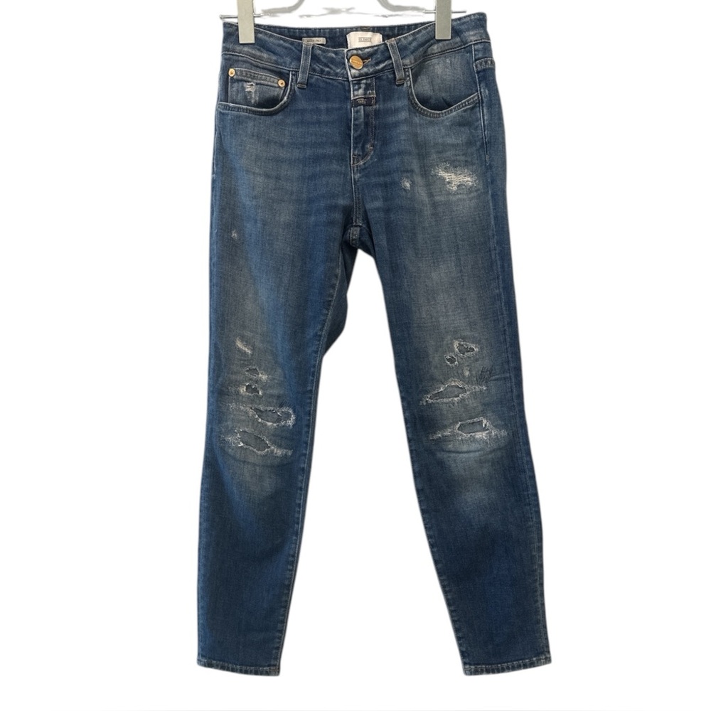 CLOSED Baker Distressed Slim Jeans Size 27